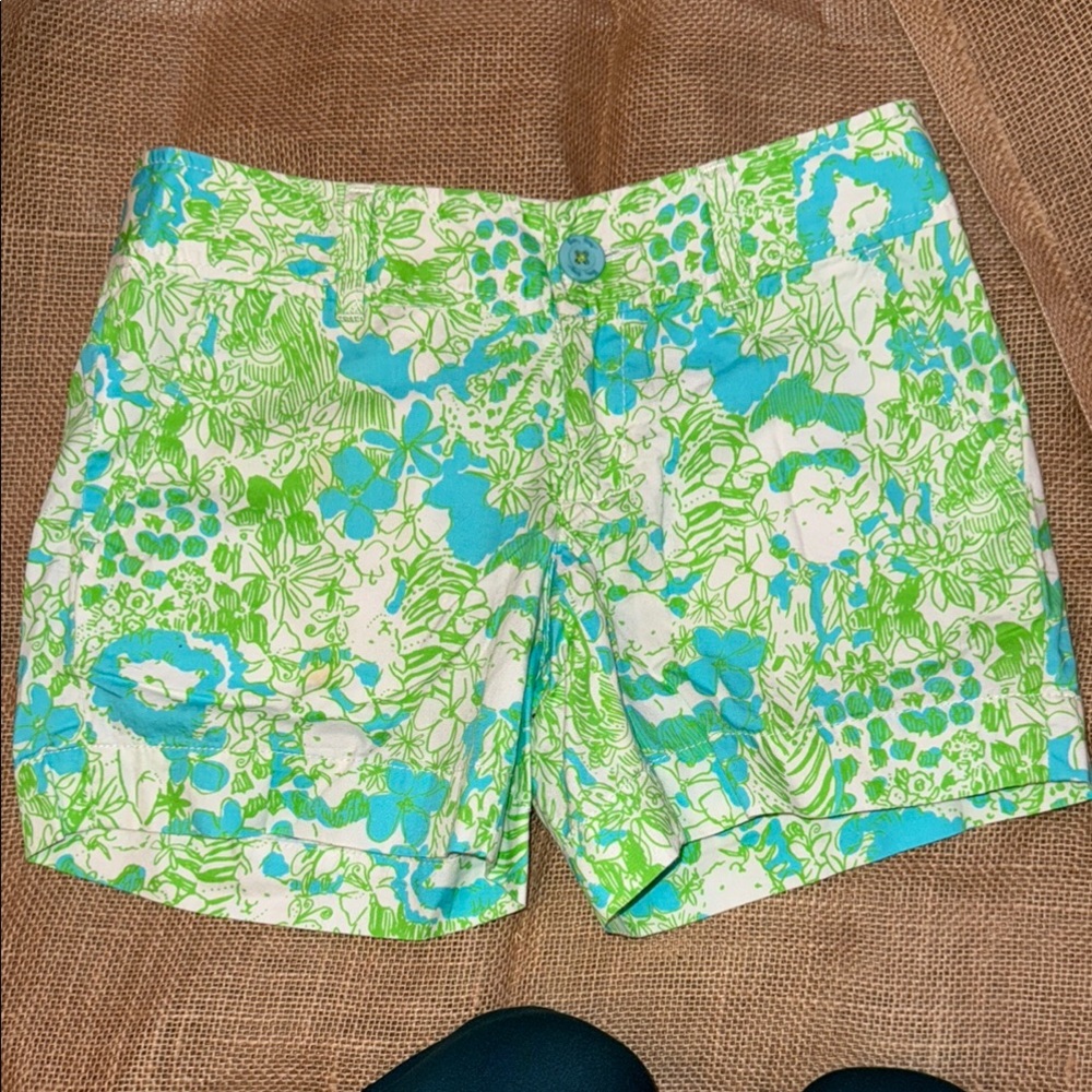 EUC Lilly Pulitzer Callahan Shorts